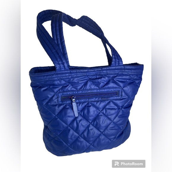 🌻Vera Bradley Royal Blue Zip Quilt Tote - Picture 3 of 4